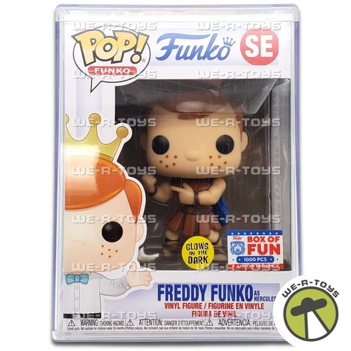 Pop! Funko Freddy Funko as Hercules Vinyl Figure GITD Limited Edition SE