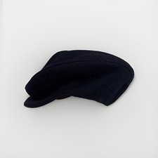 Janie and Jack Navy Flat Newsboy Cap Toddler Boy Hat Size 6  12 Months