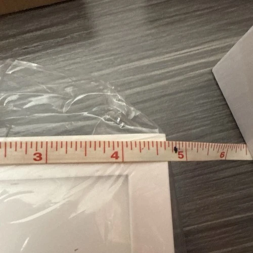 MAXIM 57720WTWT Wafer LED 1-Light 4.5" Wide White Flush Mount Light Outdoor - Picture 8 of 9