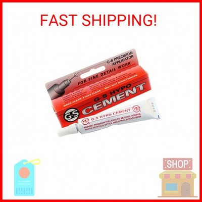 G-S Hypo Crystal Cement Glue Rhinestone Watch Crystal Craft Jewelry Gem, Hobbies