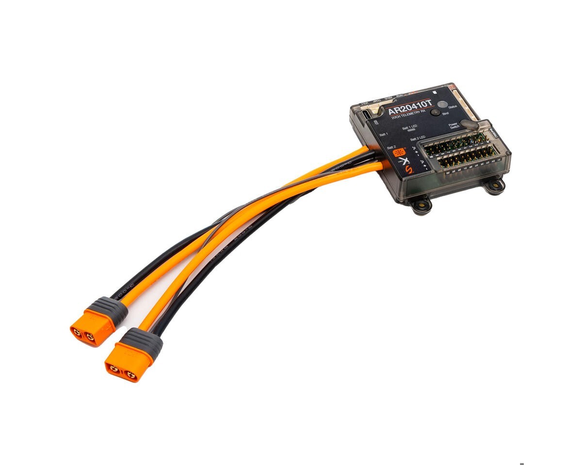 Spektrum RC AR20410T 20-Channel PowerSafe Telemetry Receiver