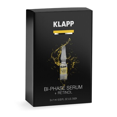 KLAPP Bi-Phase Serum + Retinol 1ml x 3 #ibea