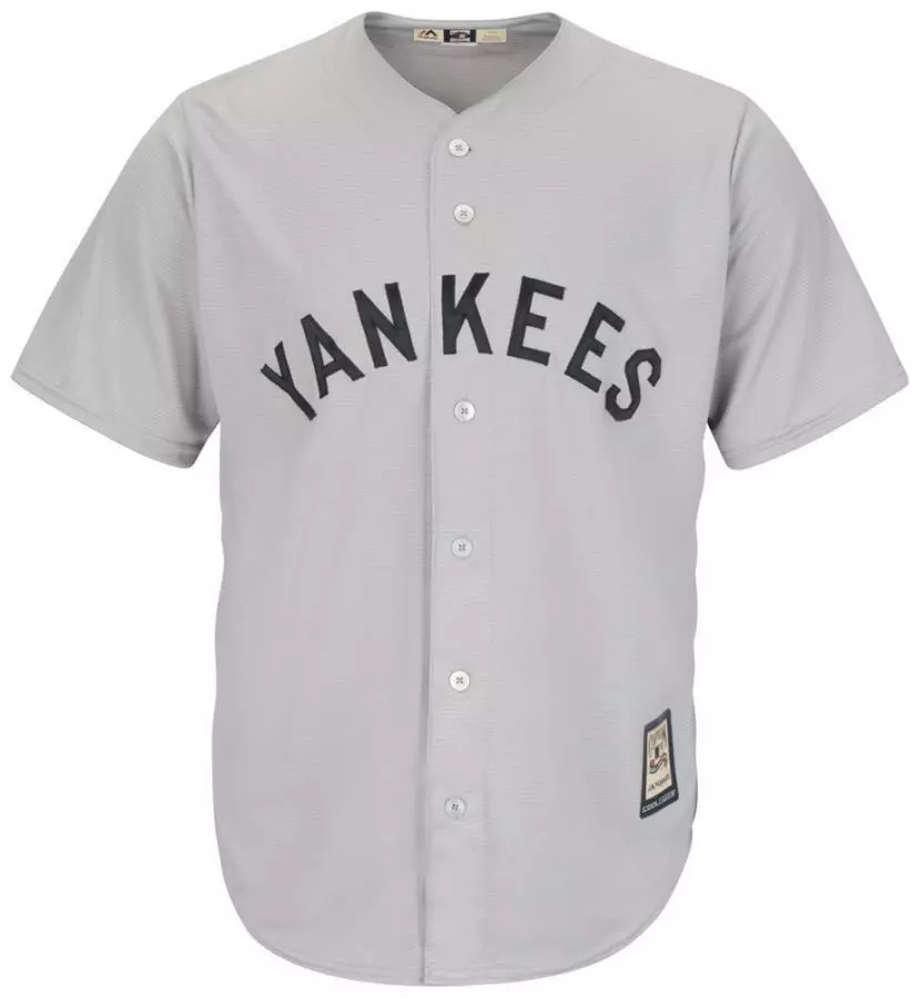 NEW YORK YANKEES MLB COOLBASE REPLICA - GREY MENS