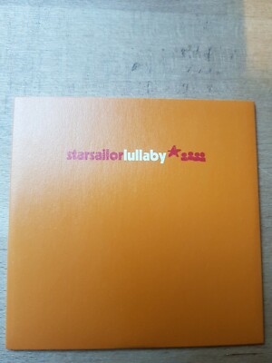 Starsailor Lullaby 1 Track Promo CD NEU