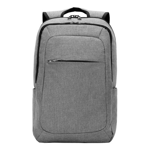 Zaino porta PC scuola università antigraffio morbido leggero in tessuto  GRIGIO | eBay