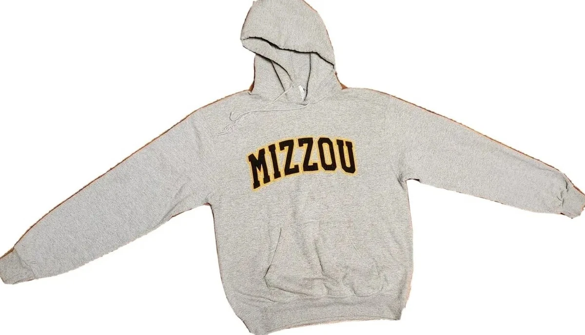 CHAMPION Missouri Tigers Sweatshirt Mens M Medium Mizzou Long Sleeve Hoodie NCAA