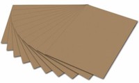 Fotokarton 50X70Cm Rehbraun, 10 St.
