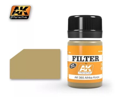 AK Interactive AK065 - Filter For Afrika Korps Vehicles  35Ml  - Neu