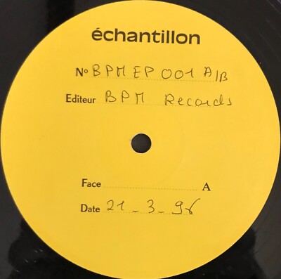 Test Pressing EP 12'' Correct Use of House BPM 96 Prince Wizard Three Dee Summers