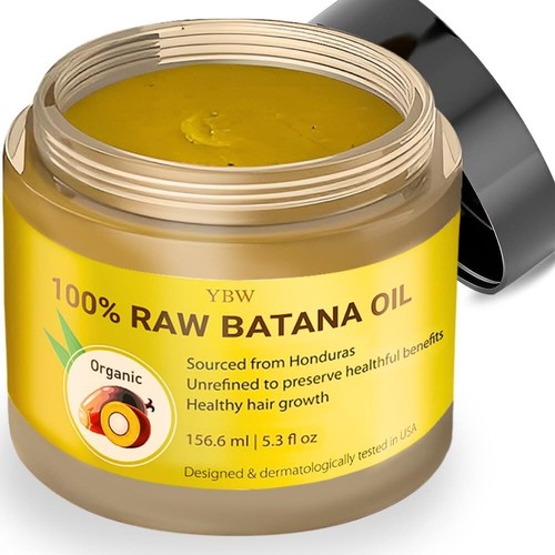 Raw Batana Oil from Honduras - 100% Natural & Organic Dr. Sebi Hair Growth Oil