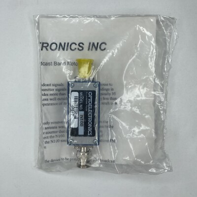 Optoelectronics N100 FM Notch Filter Digital Scout Frequency Counter - NEW