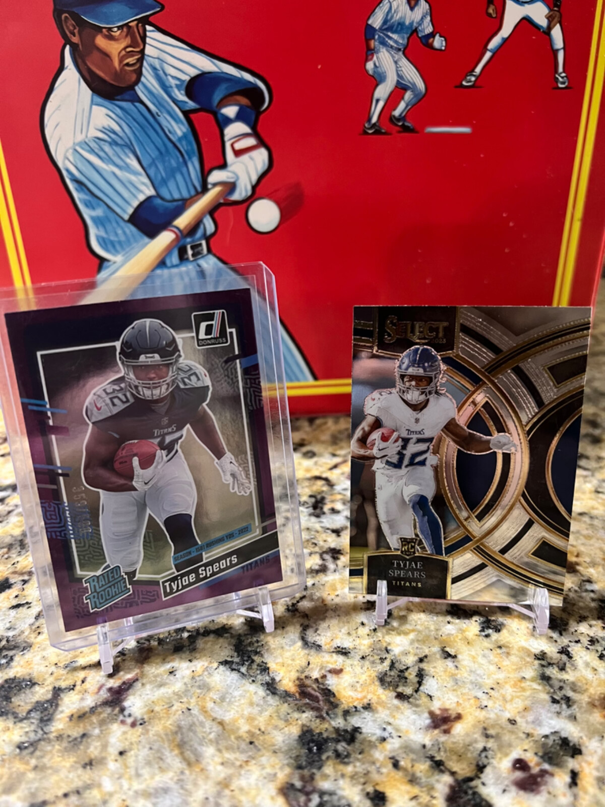 2023 Panini Donruss - Rated Rookie Season Stat Line #396 Tyjae Spears /500 (RC)