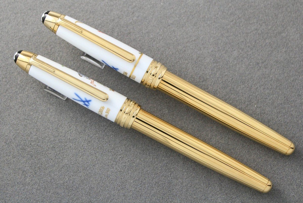 Montblanc Meissen Porcelain Annual Edition 2006 2-Piece Fountain