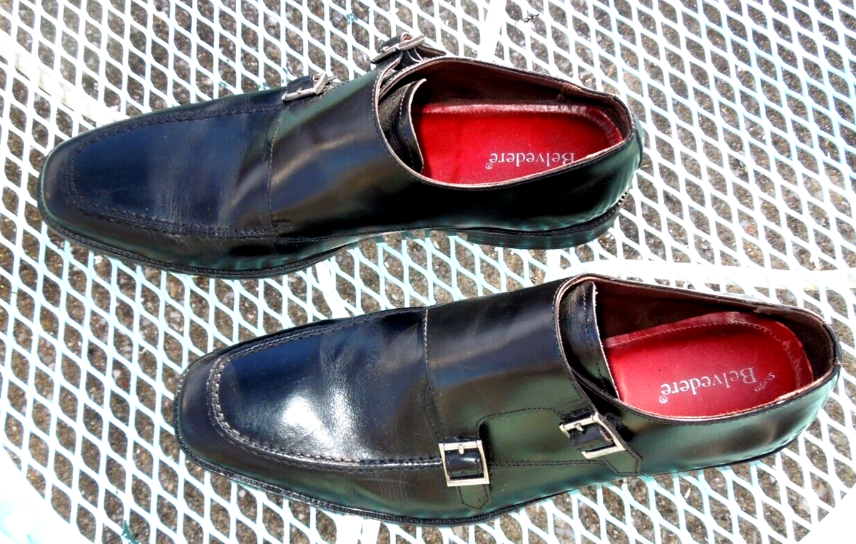 Belvedere Cambridge Double Monk Strap Shoes Size 13 Reddish Brown(124) Velar-X, Double Monk Strap - Chestnut Museum Calf | New Age main image 2