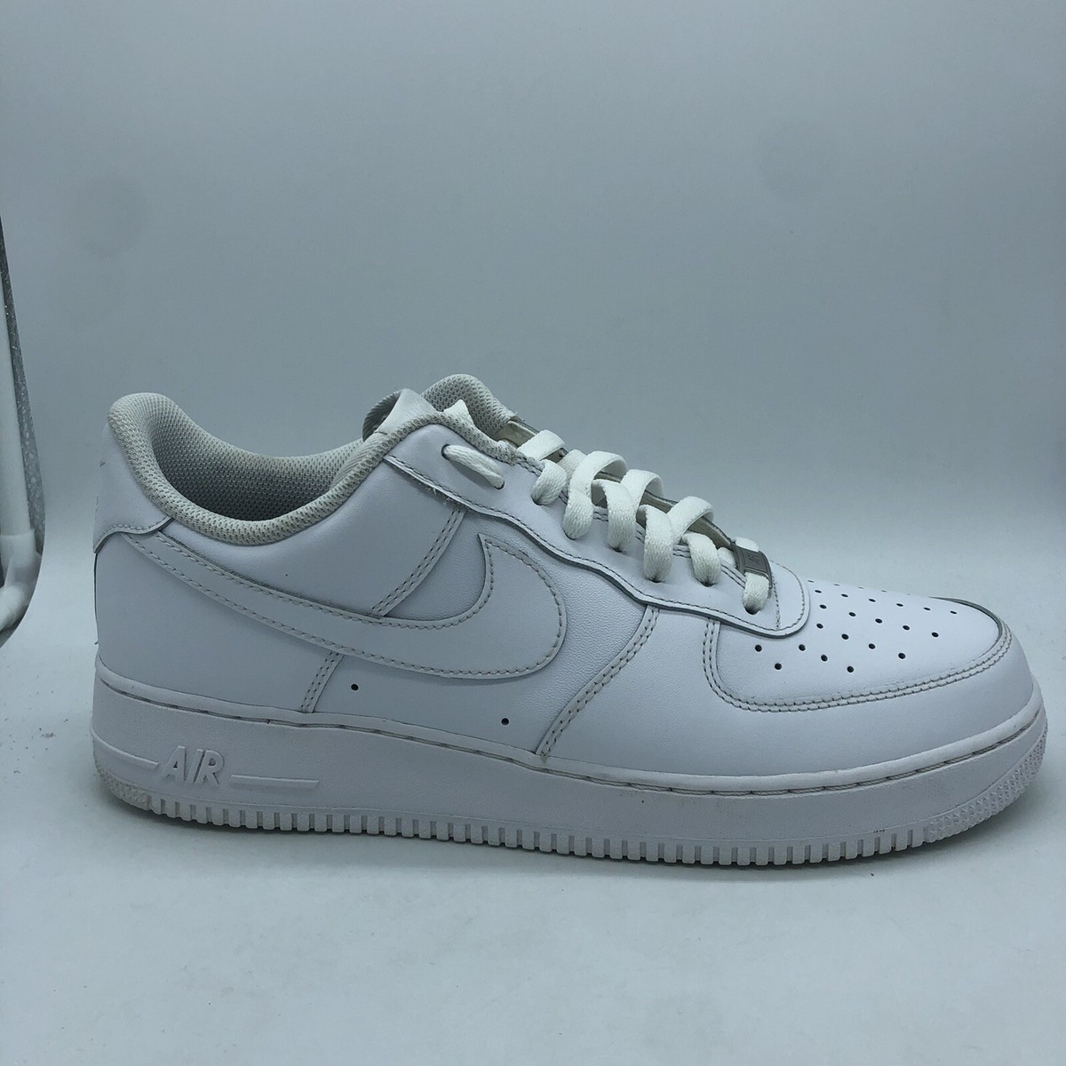 plain white airforces