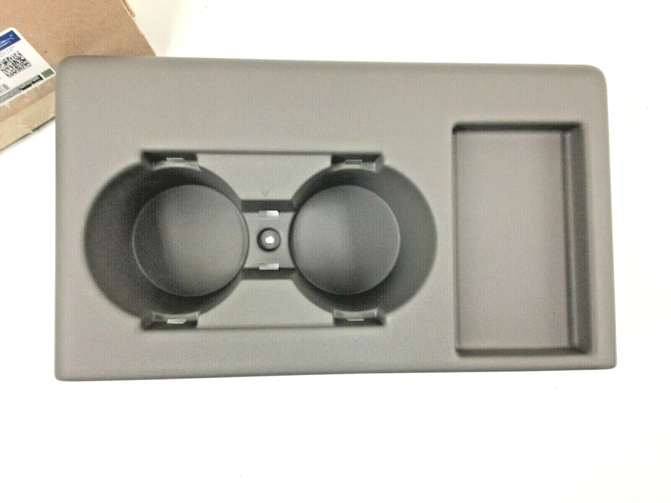 Ford F-150 F-250 F-350 Super Duty front seat back Cup Holder earth gray new OEM - Image 2 of 4