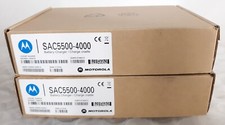 Pair of Motorola SAC5500-4000 Battery Charger/Charge Cradle NO AC TESTED