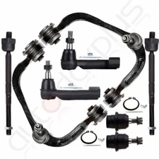 New 8pcs Upper Control Arms Tie Rods Lower Ball Joints For 2009-2014 Ford F-150