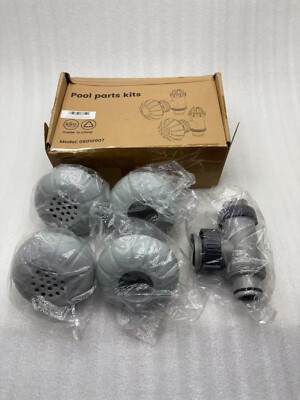 Pool Parts Kits Model 06010907 Plunger Valves Inlet Nozzle Outlet Strainer