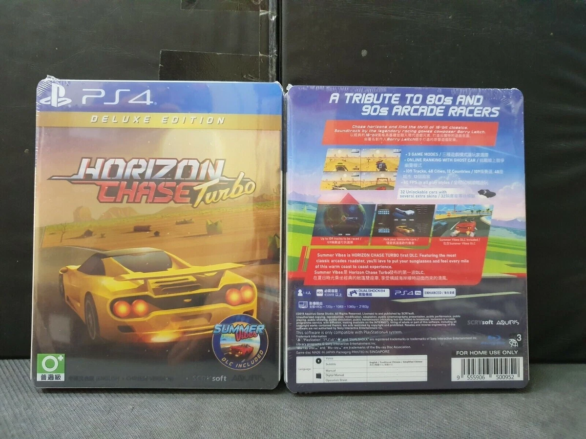 FORZA HORIZON 4 PS4 Steelbook Case ONLY (NO GAME INSIDE)