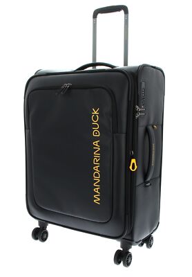 MANDARINA DUCK Eco Coated Exp Trolley M Trolley Black schwarz Neu