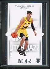 2022-23 WALKER KESSLER 95/99 PANINI NOIR ICON EDITION ROOKIE RC #192