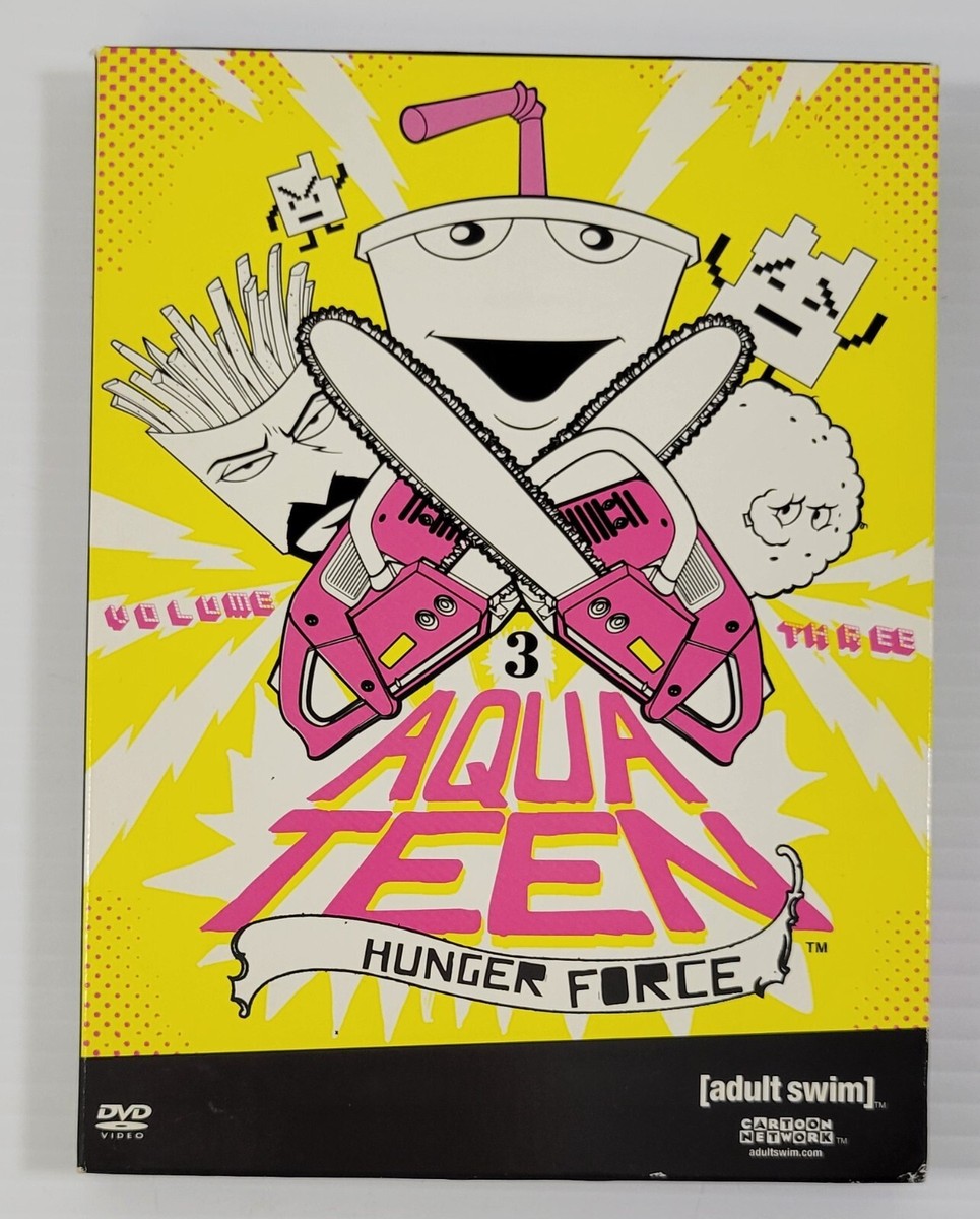 N) Aqua Teen Hunger Force: Volume 3 (2 Discs - DVD) Cartoon