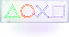 Paladone PlayStation LED Neon Light Game Room Accessories Decor Wall Mountable