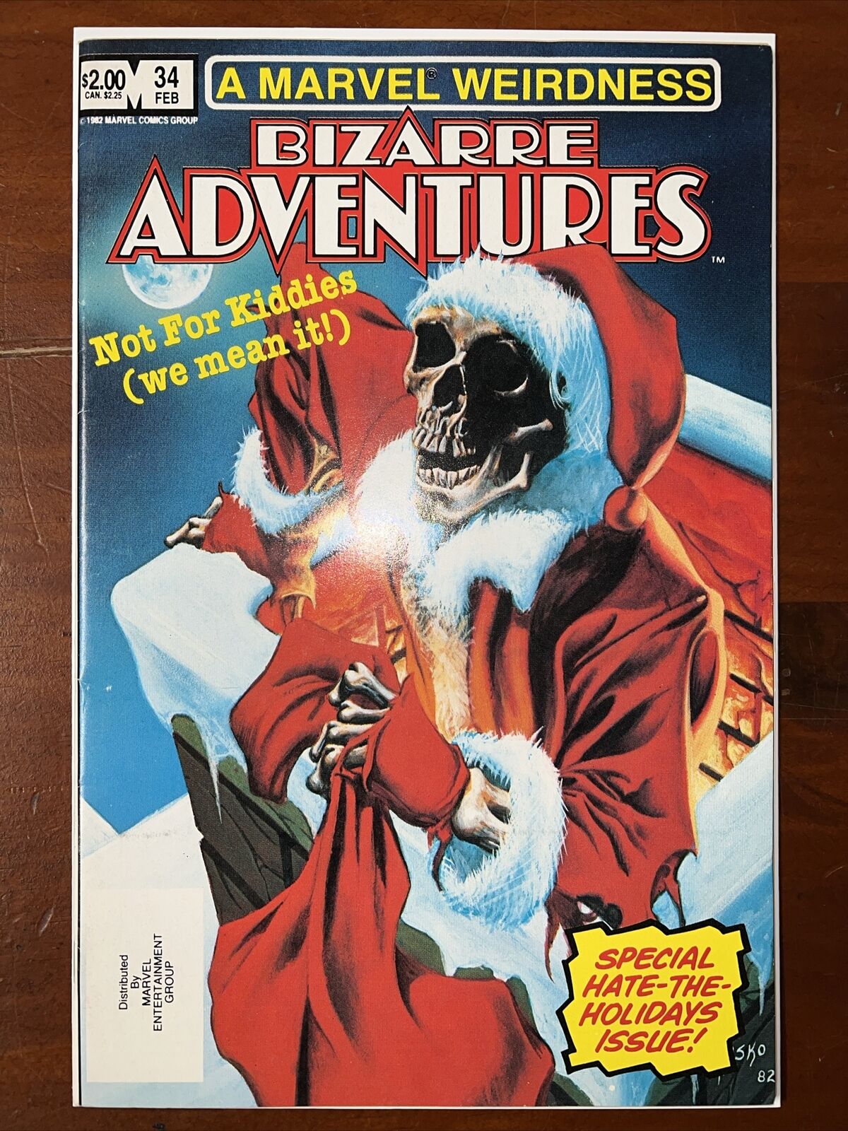 Bizarre Adventures #34 Holiday Final Issue of Series - Marvel, 1983 VF
