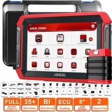 ANCEL DS600 Car Bidirectional Scanner Bluetooth OBD2 Diagnostic Tool ECU Coding
