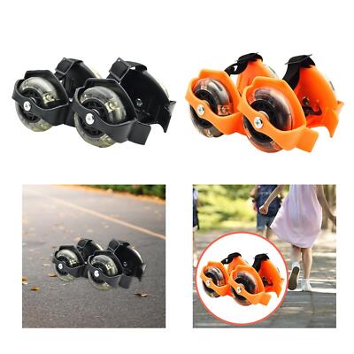 Rollschuh Schwerlast Kickrollershoes Fersenräder für Jungen Mädchen Kind