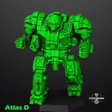 Atlas D Variant - Alternate Battletech Mechwarrior Miniatures