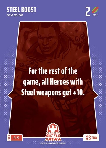 Bo Jackson Battle Arena Plays SP - STEEL BOOST #PL-22