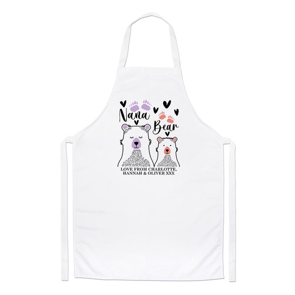 Personalisiert Oma BäR Koch SchüRze Muttertag Oma Geburtstag Kochen-image