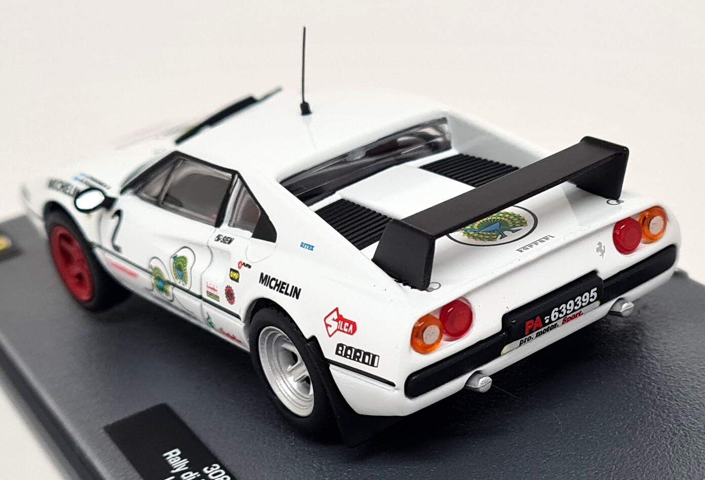 Altaya 1:43 Ferrari 308 GTB #12 gagnant Targa Florio 1982 Tognana, De Antoni Altaïa CK75932