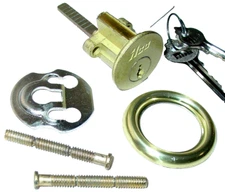 Locksmith Lot (10) ILCO RIM LOCK CYLINDER REPLACEMENT Multi-Use KEYED ALIKE NOS