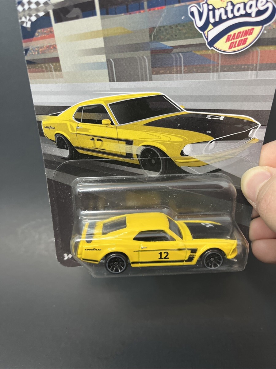 2024 Hot Wheels Vintage Racing Club 1969 Ford Mustang Boss
