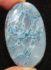 43.55 Ct Natural Moss Agate Loose Gemstone Certified Untreated Moss Agate Gem