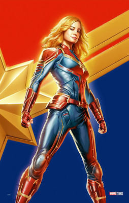 11/" x 17/" B2G1F Captain Marvel Movie Collector/'s Poster Print