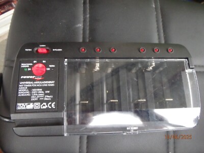 POWERTEC Universal Akku Ladegerät gebraucht sehr gut erhalten wie neu