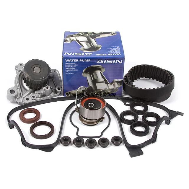 Timing Belt AISIN Water Pump Valve Cover Kit Fit 01-05 Honda Civic D17A1 D17A2 - Image 4 of 4