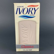 Vintage Ivory Liquid Soap 9 Oz Pink Pump Dispenser In Original Box 1989