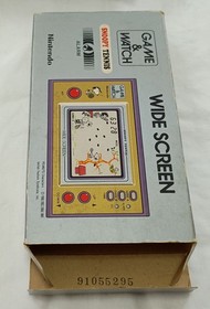Nintendo Game ＆ Watch Snoopy Tennis Boxed Japan NOS