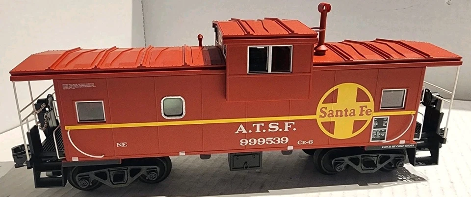 Atlas O Scale Extended Vision Caboose Santa Fe #999539 - Image 4 of 4