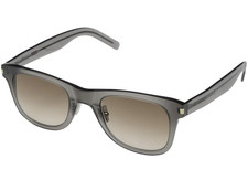 YSL SAINT LAURENT SL 51 SLIM 005 GRAY GRADIENT BROWN SUNGLASSES 50-24-145 MM NEW
