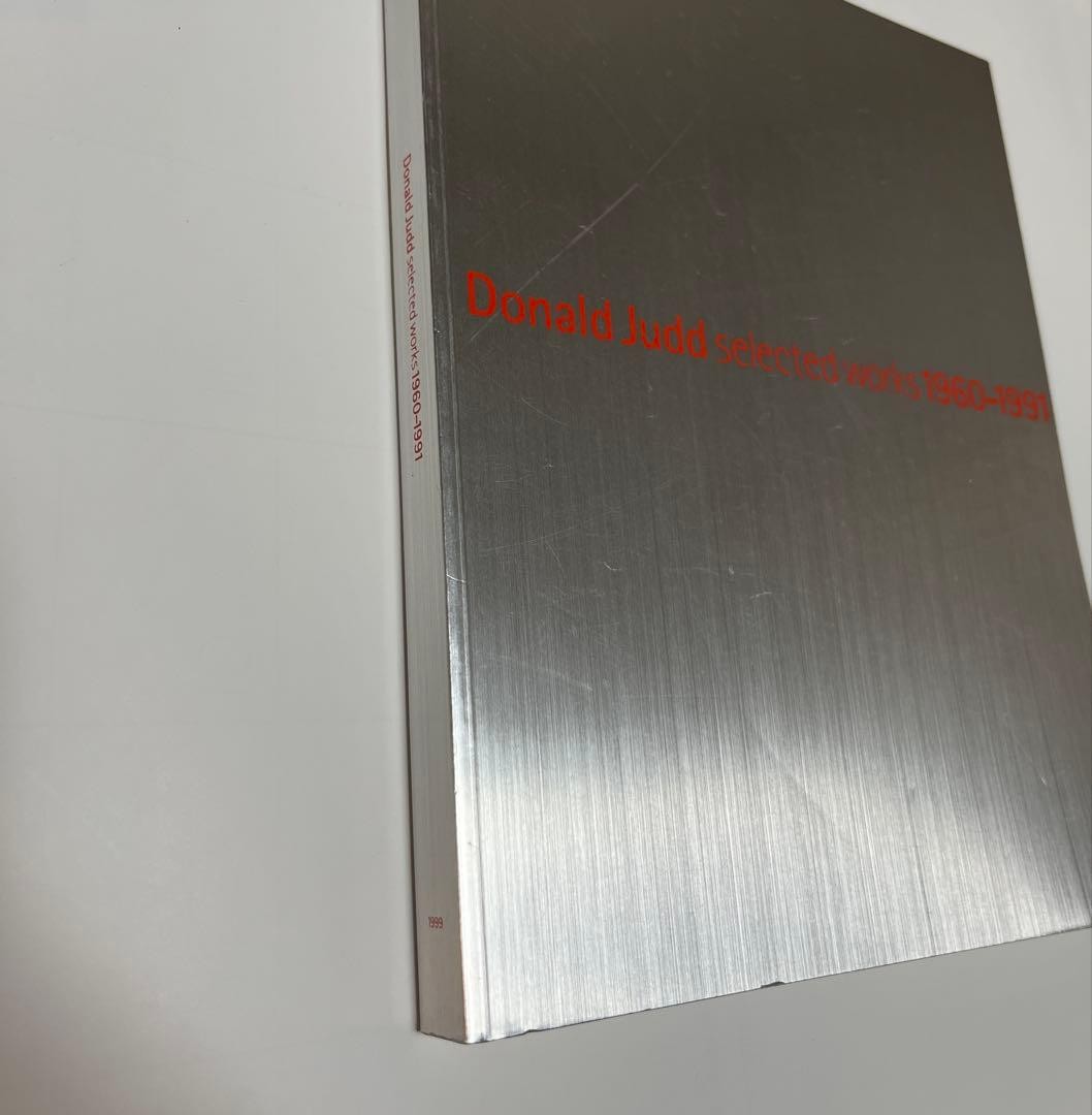 Donald Judd Selected Works 1960 1991 Exhibition Catalog Japan