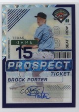 2024 Prospect Edition Purple Scope Prizm Signatures 46/49 Brock Porter Auto 8d2
