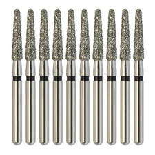 Dental Diamond Burs Round End Taper 856/018SC FG Super Coarse Grit High Speed