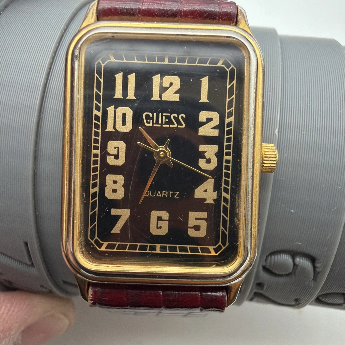 Vintage Rectangular Guess Women\'s Watch Partial‎ Cuff Band 90s Guess womens watch | Mercari main image 3