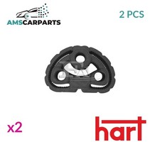 EXHAUST HANGER MOUNTING SUPPORT 432 106 HART 2PCS NEW OE REPLACEMENT
